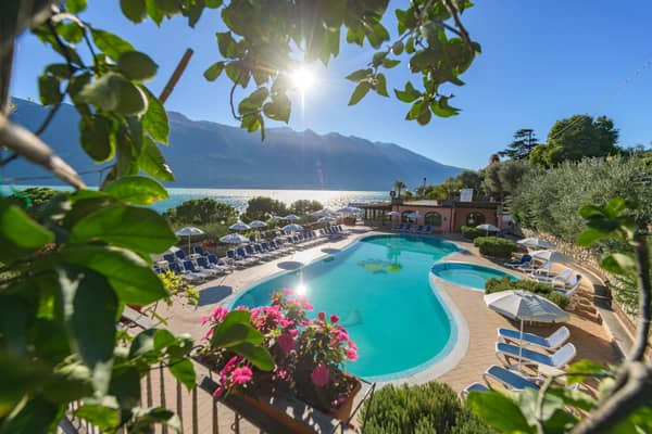 Piscina Panoramica Camping Park Garda